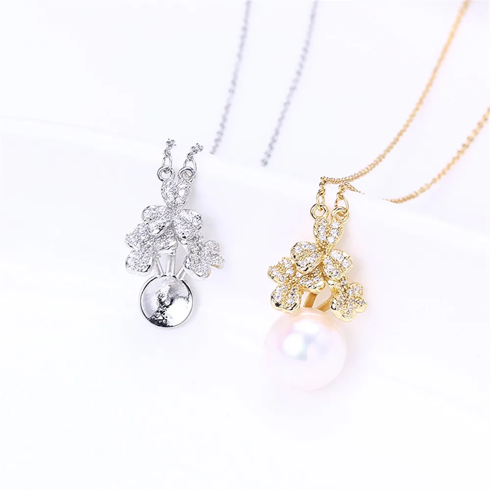 Подвеска из натурального золота с гальваническим покрытием 14 к