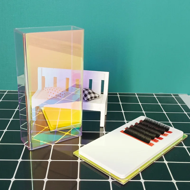 Акриловая коробка для ресниц с одним слоем стандартный вспомогательный