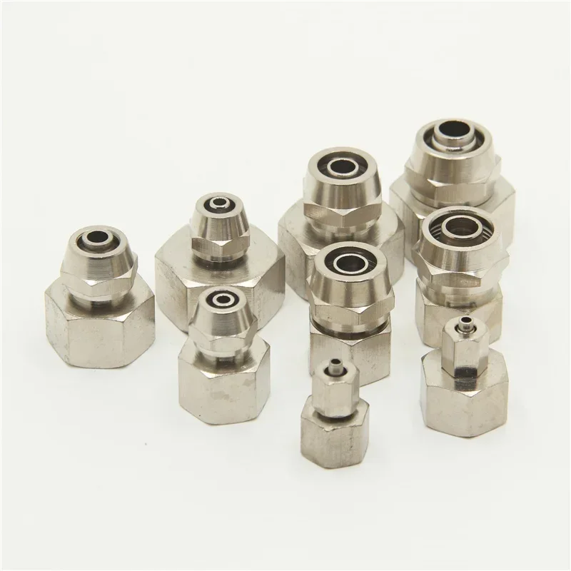 

Пневматические быстроразъемные фитинги PCF 1/8", 1/4", 3/8", 1/2" BSP