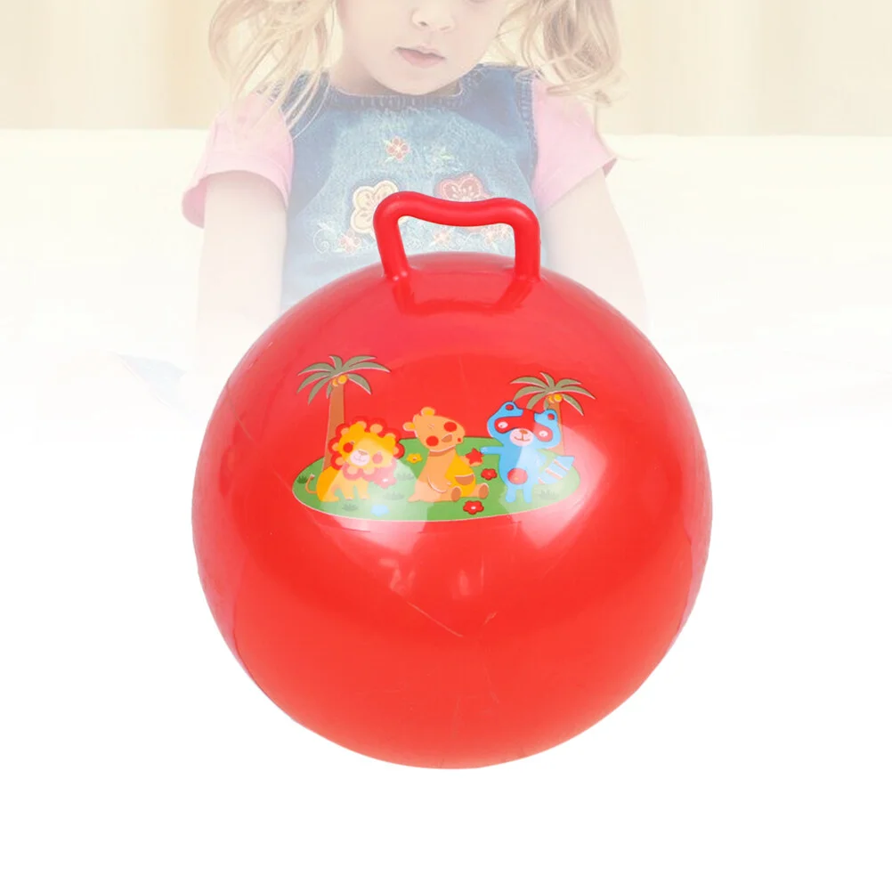 

1PC Children Educational Toys Kids Inflatable Bounce Jumping Hopper Hop Ball(25cm Random Color)