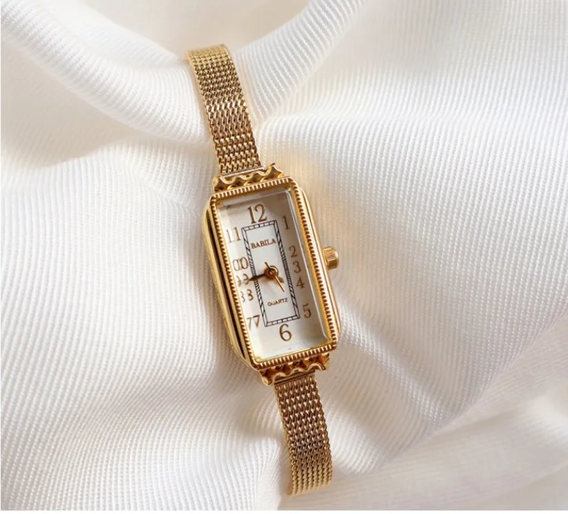 Новинка 2022 латунные Женские часы из 24-каратного золота вьетнамские Shajin в