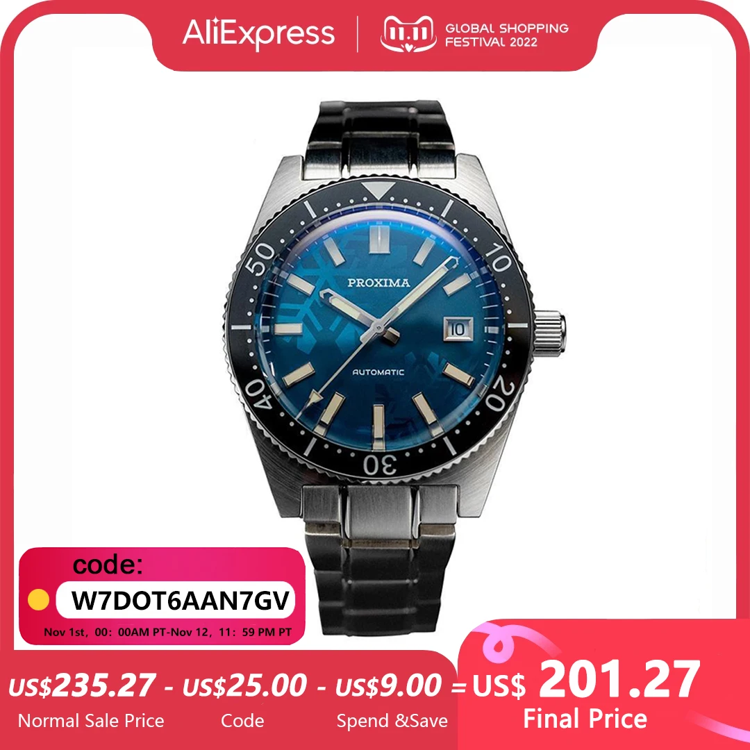 Скидка UD1680 62mas V2 40 мм Мужские рандомные мужские снежинки с циферблатом PT5000 автоматические механические часы браслет с датой 20 бар