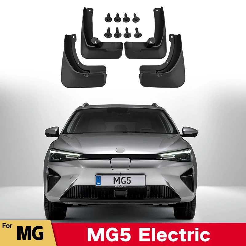 

Mud Flaps For MG 5 MG5 EV Splash Guards MudFlaps Front Rear Mudguards Fender Car Exterior Accessories