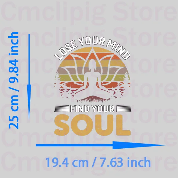 YOGA-это супермощный принт для нашивок одежды термонаклейки девушек и йоги