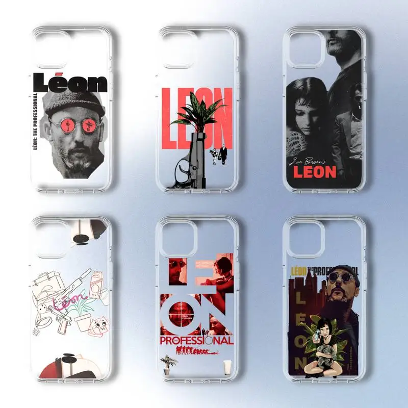 

Чехол для телефона Leon из профессионального фильма для Samsung GalaxyS20 S21 S30 FE Lite Plus A21 A51S Note20, прозрачный чехол