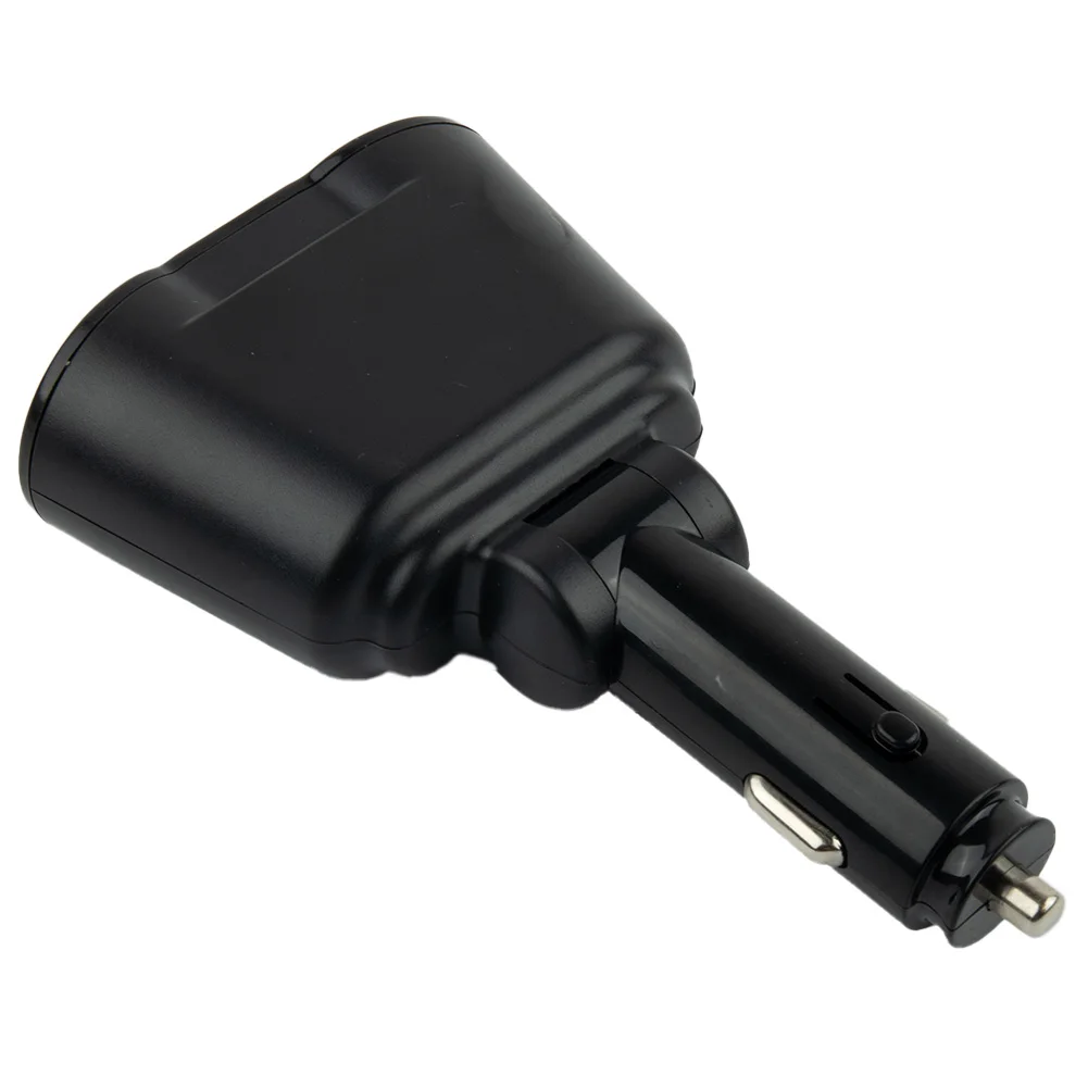 

Charger Car Charger Dual Adapter Charger Plug Socket Splitter Car Accessories Car Charger For 12-24V Brand New