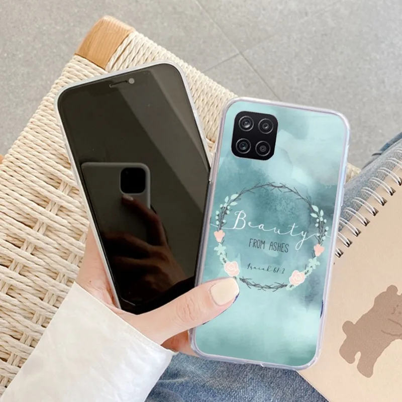 Фото Прозрачный чехол для Samsung Galaxy S10 S21 S22 Plus Ultra A91 A51 A21S A12 №1