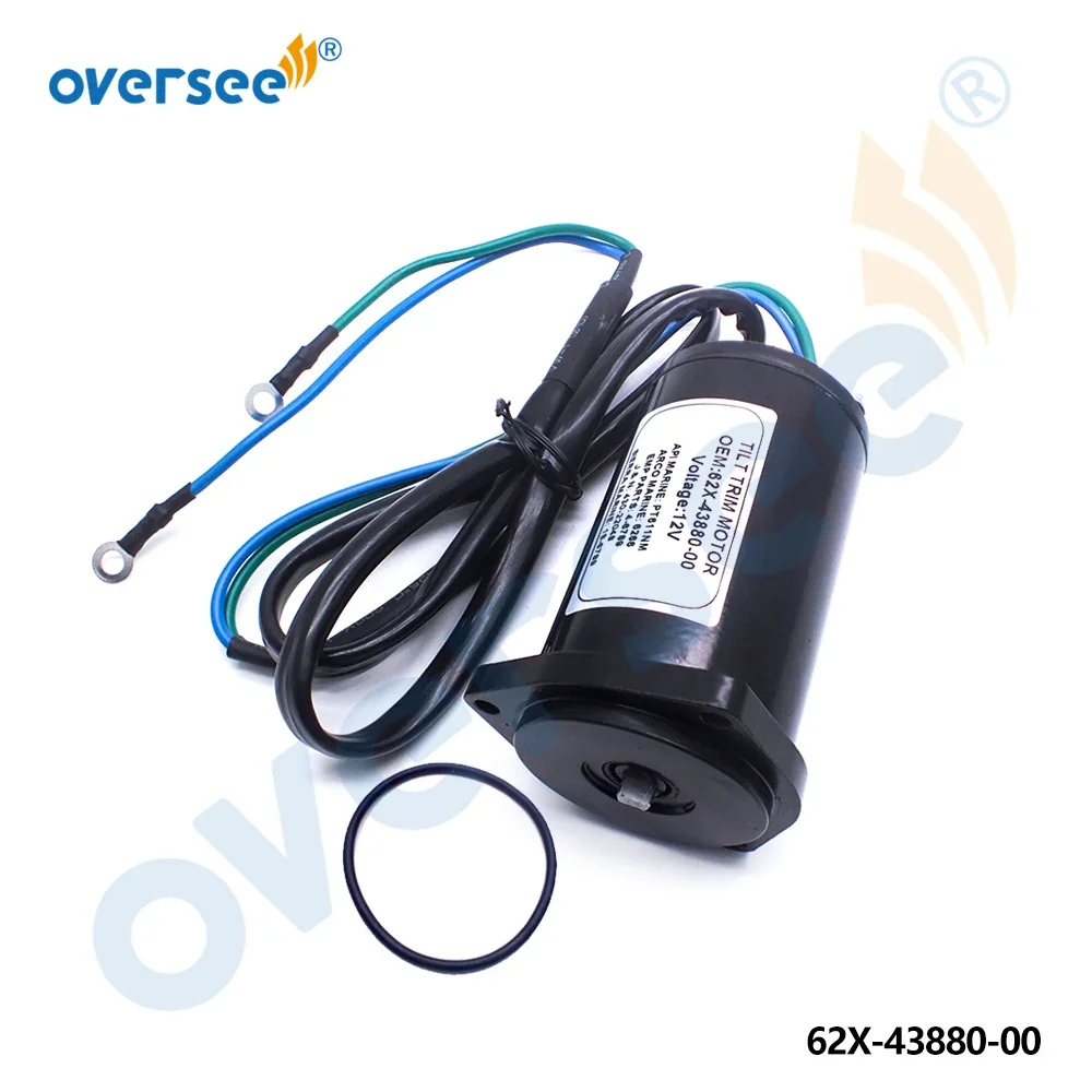 62X-43880 Двигатель наклона триммера для подвесного мотора Yamaha 4T 2T 40-100 л.с. 62X-43880-00