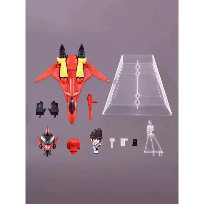 BANDAI TINY SESSION VF-19 Custom Nekki Basara-Fire Valkyrie Фигурки Супер Размер Фортечи Макросс Аниме Модель Комплект (art.: 3920d3006628f) - 3920d3006628f