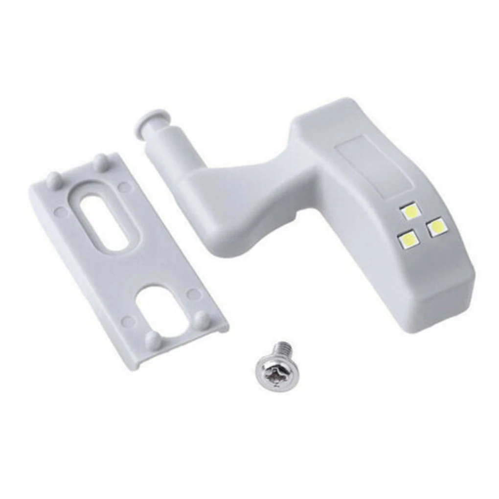 

2 PCS LED Cabinet Light Closet Night Light Touch Sensor Cupboard Lights Inner Hinge Wardrobe Lamp for Home Kitchen