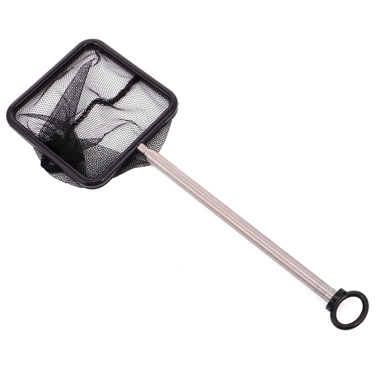 

1pc Mesh Net Foldable Extendable Collapsible Safe Catch Landing Net with Handle for Ponds Saltwater Lakes