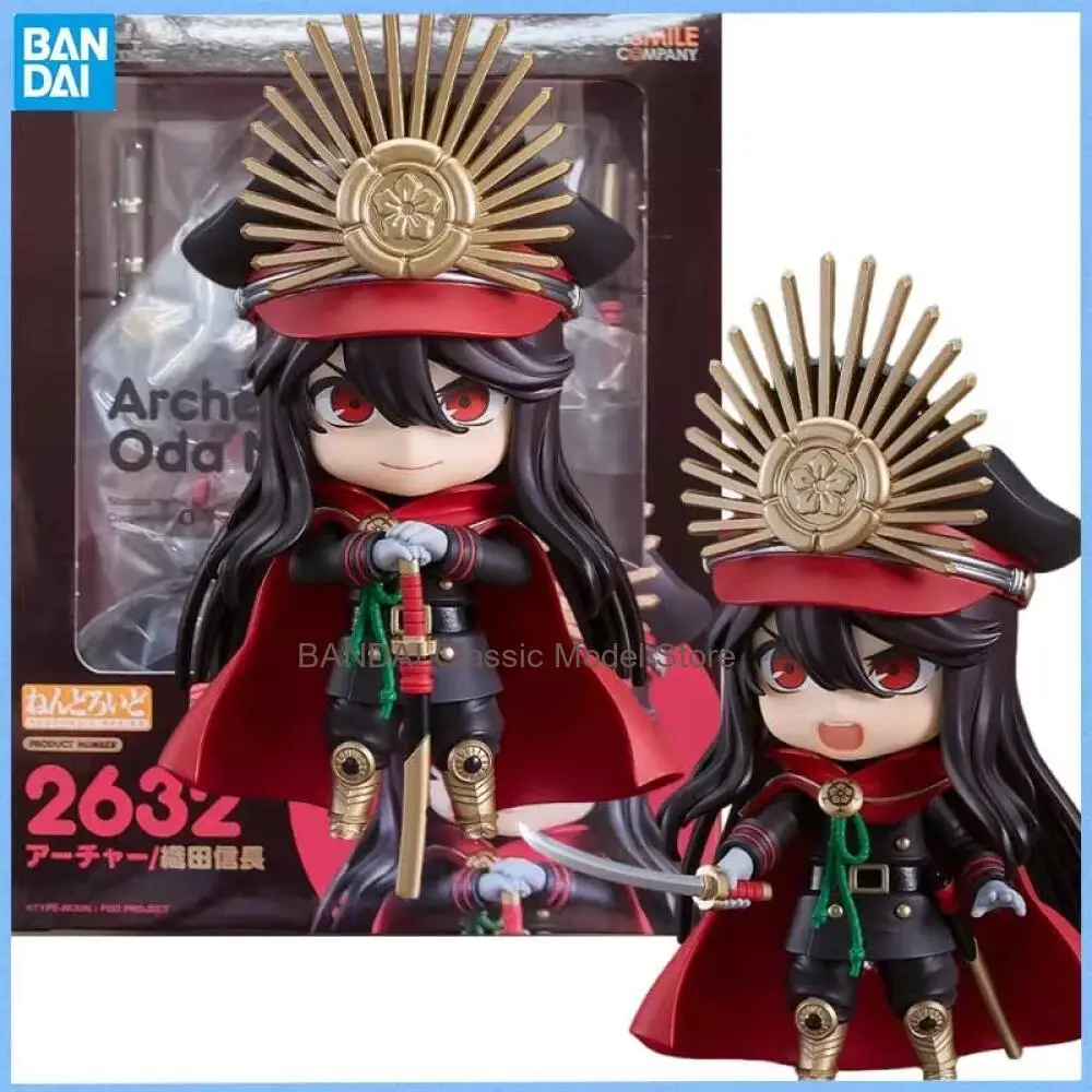 Фото GOOD SMILE COMPANY NENDOROID Fate/Grand Order Archer/Oda Nobunaga: Подвижная аниме-фигурка, коллекционная кукла для ценителей аниме №1