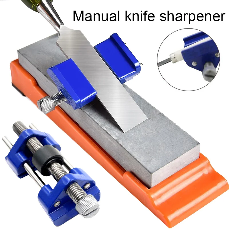 Manual Knife Sharpener Metal Wood Chisel Abrasive Tools Sharpening Blades Tool Honing For Woodworking Iron Planers