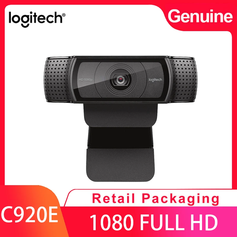 

Веб-камера Logitech C920e HD Pro, Широкоформатная, 1080p, USB