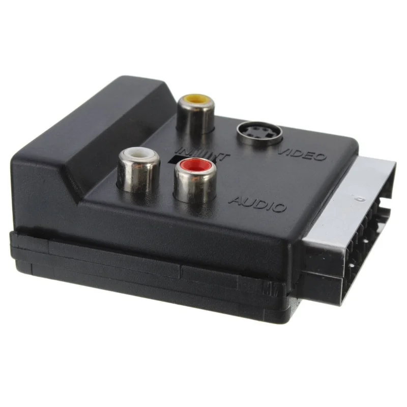 Переходник SCART на 3RCA Jack S Video AV TV 20 контактов 3 RCA | Компьютеры и офис