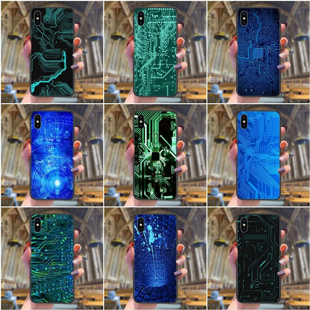 Материнская плата для Xiaomi Redmi Note 11 11S 10 10S 5 6 7 8 8T 9 9S 9T Pro Max дешевая настоящая черная |