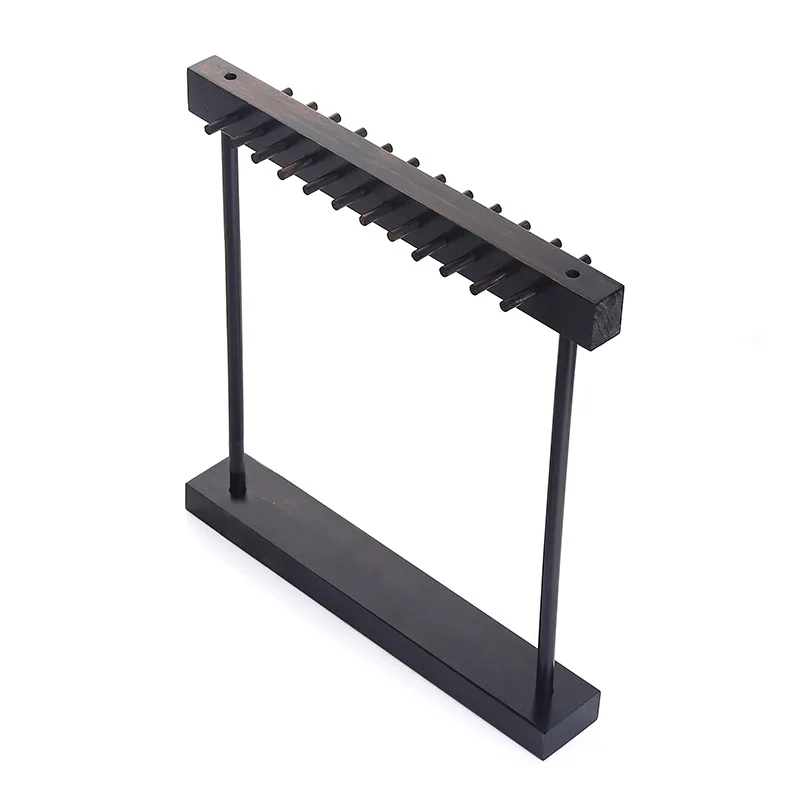 

Wood 24-Hooks Necklace Jewelry Hanger Display Rack Jewelry Display Stand/Tabletop Necklace & Bracelet Storage