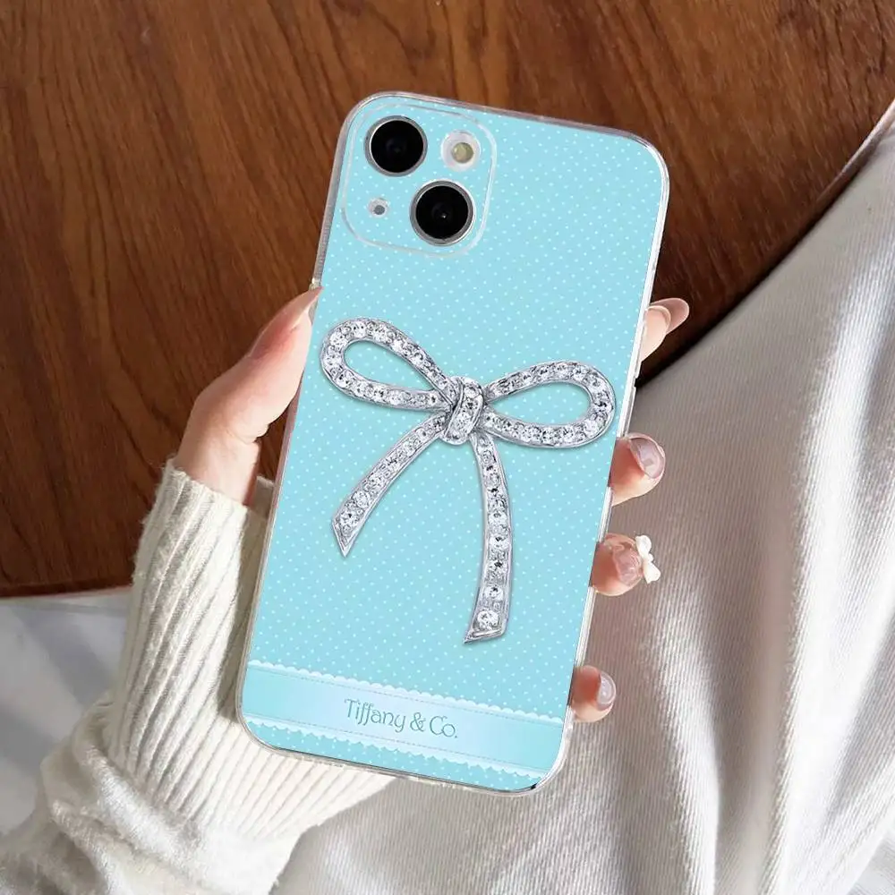 Фото Чехол для iPhone 16 15 Pro Max с логотипом T-tiffanyS, высококачественный силиконовый чехол для iPhone 14 11 12 13 Pro №2