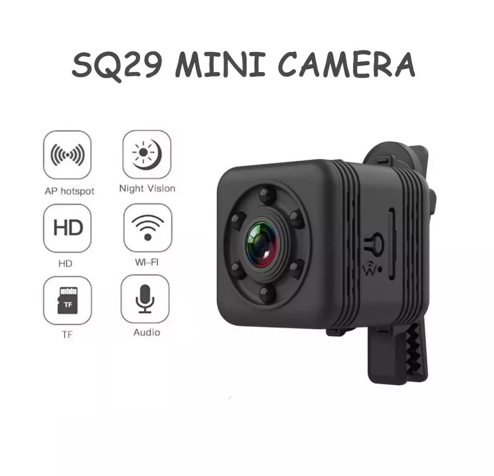 HD Mini Camera Wifi Magnetic Micro Cam Voice Recorder Night Vision DVR Sport Waterproof SQ29 Action Camera PK sq11 sq13