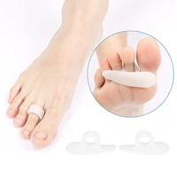 single hole foot valgus toe separator pain relief professional silicone toe pad hammer insoles toe separator