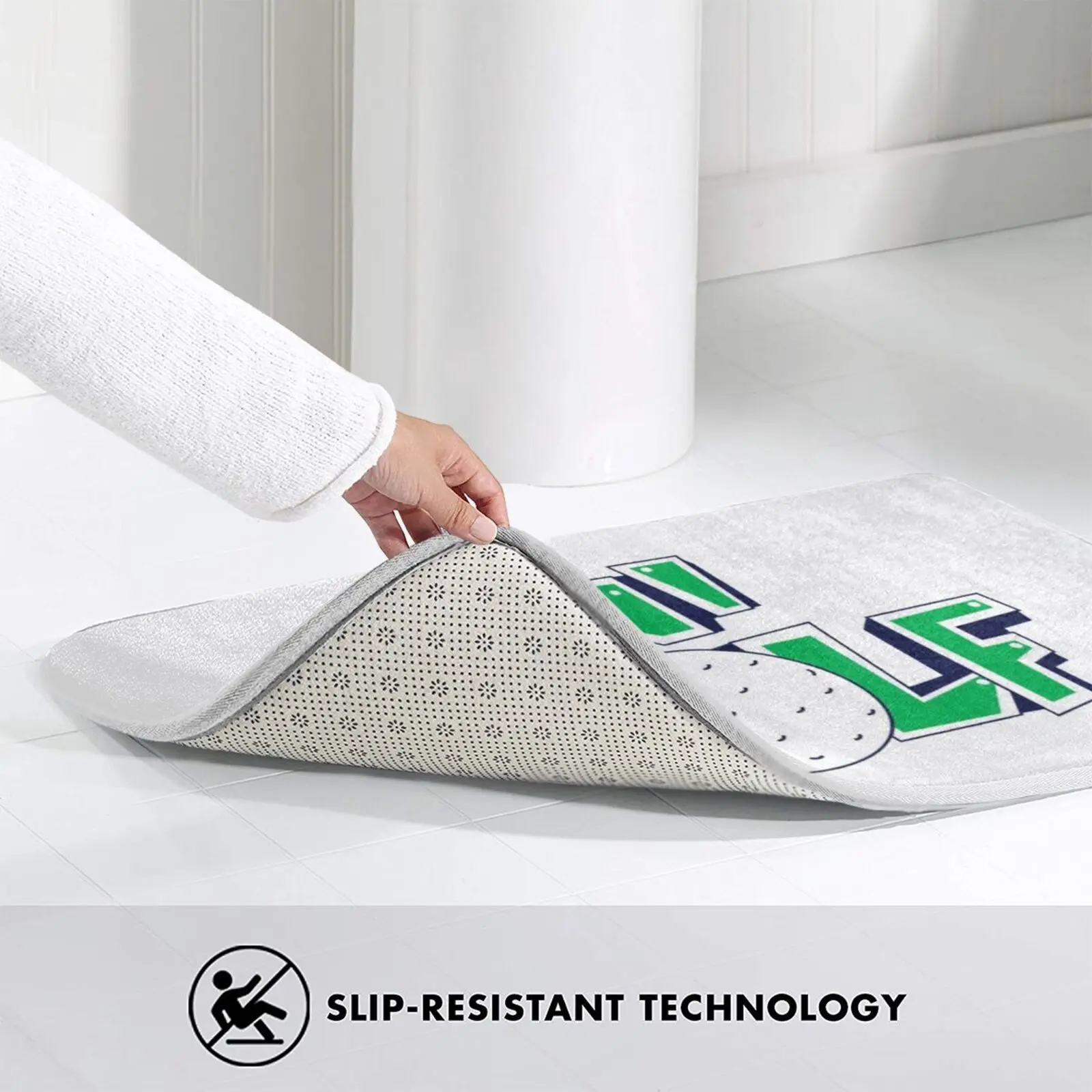 Коврик для мини-гольфа нескользящий мягкий коврик поглощения воды мужчин и