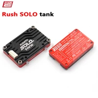 rush solo tank 5 8g vtx video transmitter cnc shell 1 6w high power built in microphone heat dissipation structure for rc fpv