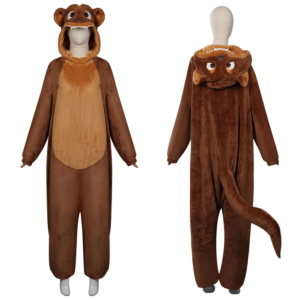 

Adult Duke Weaselton Cosplay Costume Jumpsuit Pajamas Flannel Sleepwear Halloween Carnival Suit