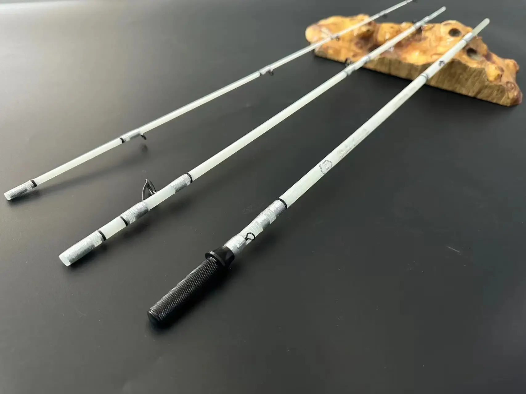 Aioushi высокое качество прозрачный стержень из стекловолокна вышивка твердый