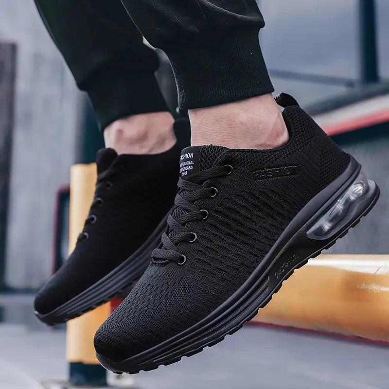 New Men Women Running Shoes Breathable Outdoor Sports Shoes Lightweight Sneakers Comfortable Athletic Training Footwear