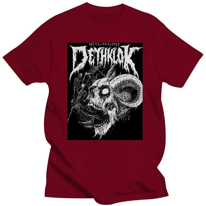 Черная футболка dethцикл размер соответствует