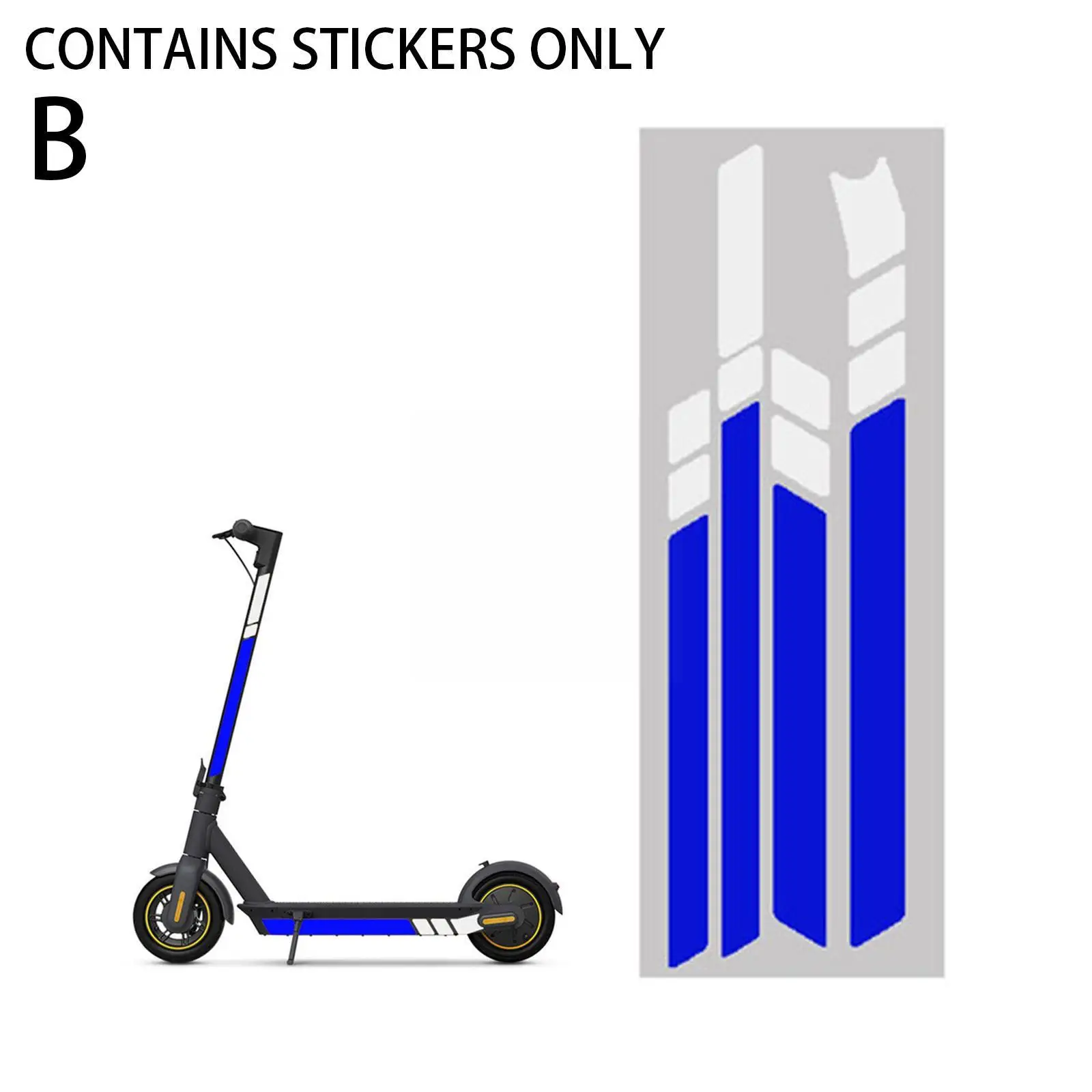Светоотражающие наклейки из ПВХ для Ninebot Max G30 украшение электрического тела