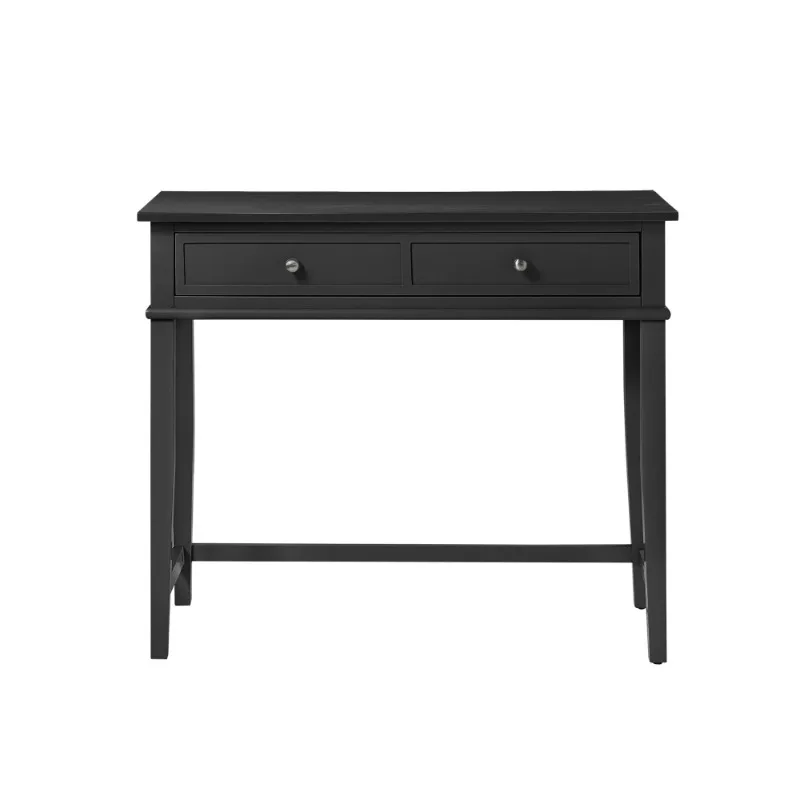 

Desert Fields Eclectic Boho Writing Desk, Black