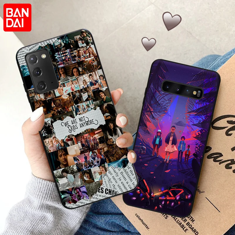 Для Samsung Galaxy A70 A50 A20 A30s A10 e A40 A90 A03 A02 A01 S7 S8 черный мягкий матовый чехол для телефона