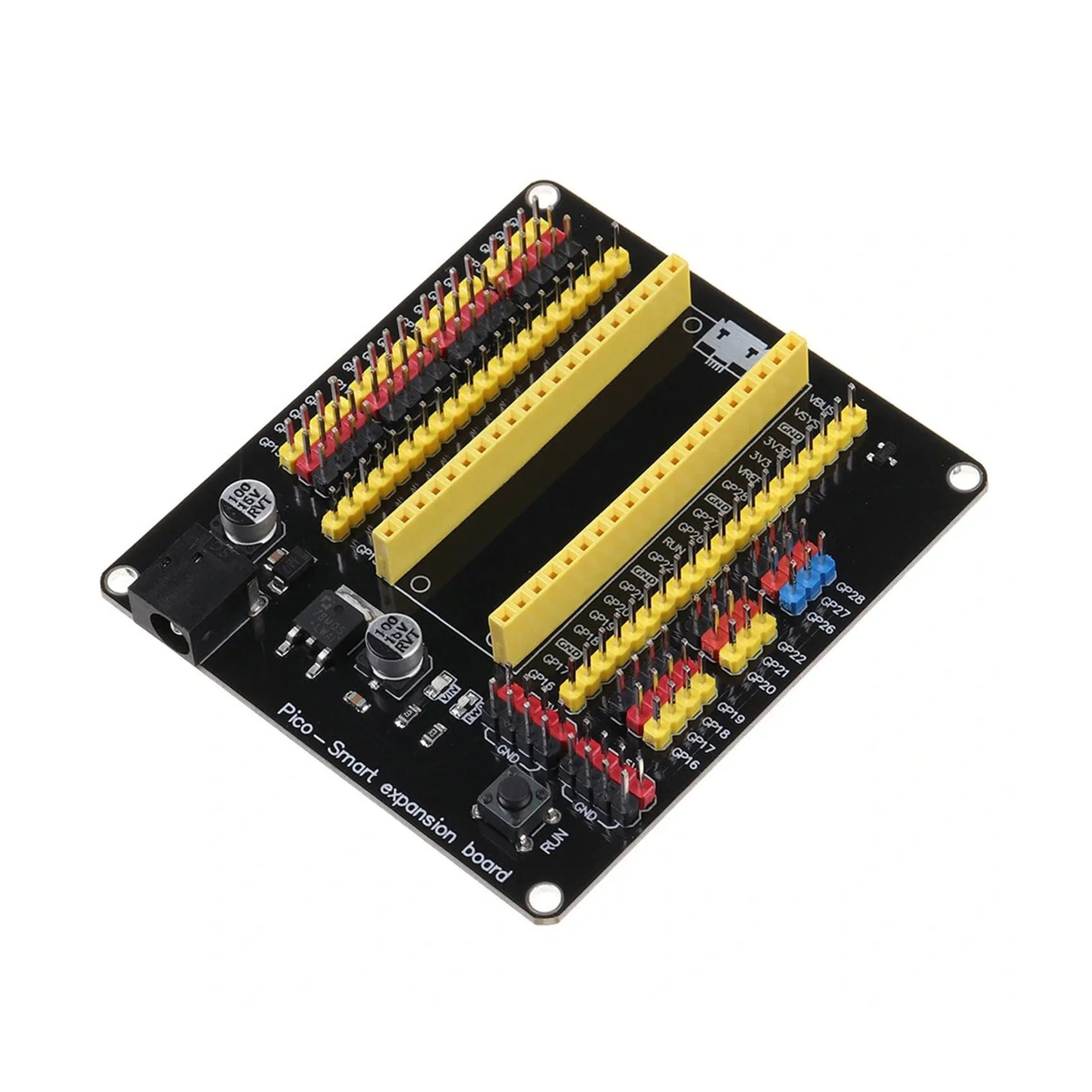 

For Raspberry Pi Pico GPIO Sensor Extender DIY Expansion Board No Need Solder Sensor Modules for Raspberry Pi Pico
