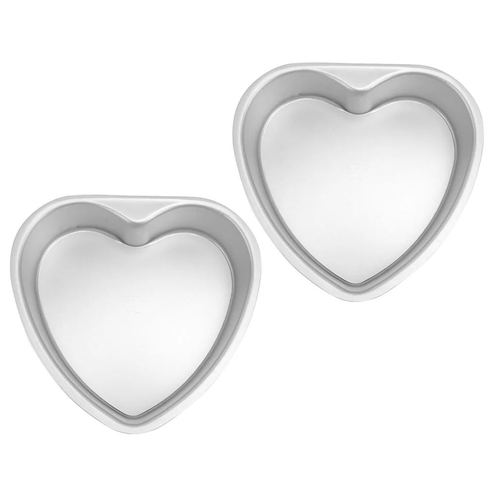 

Pan Cake Molds Heart Baking Pans Shaped Bread Loaf Tins Lasagna Cupcake Tin Roasting Mousse Shaper Mold Metal Cheesecake