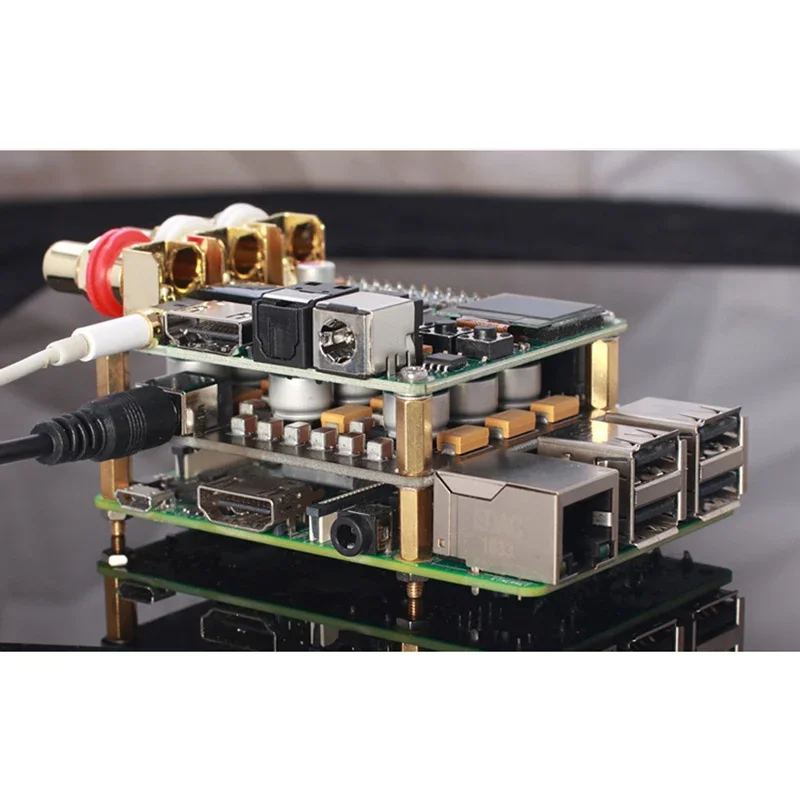 Плата очистки фильтра питания для Raspberry Pi DAC аудио декодер плата HIFI расширение Moudle