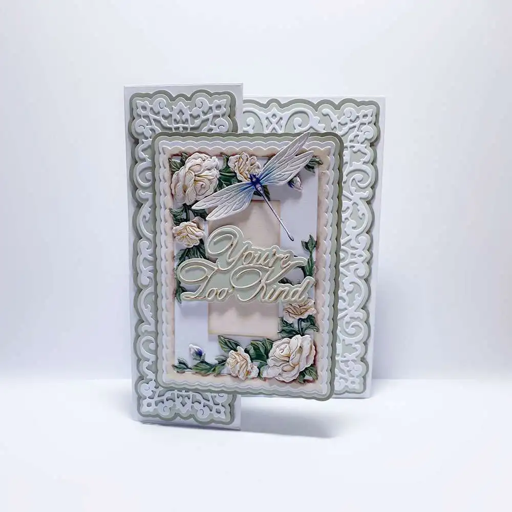 Набор штампов Z-образной формы для высечки новые металлические штампы рукоделия