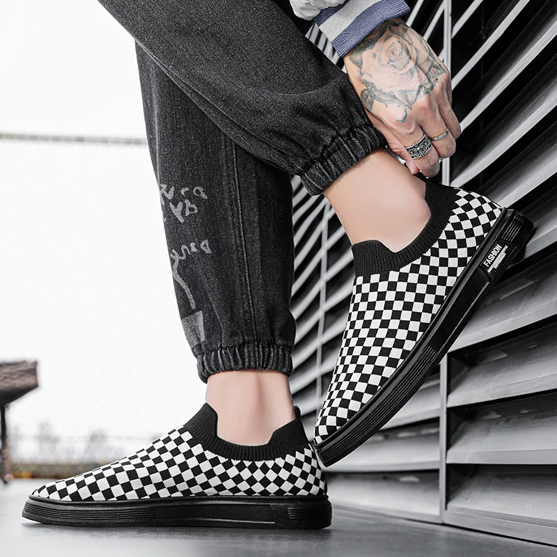 

Туфли Damyuan мужские летние, дышащие кроссовки, модная повседневная спортивная обувь, плетеные лоферы