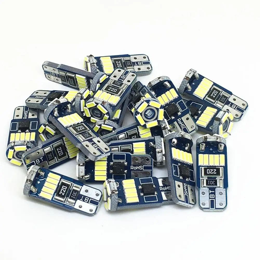 T10 4014 15SMD габаритные огни для чтения стояночные внешняя лампа боковой поворотный