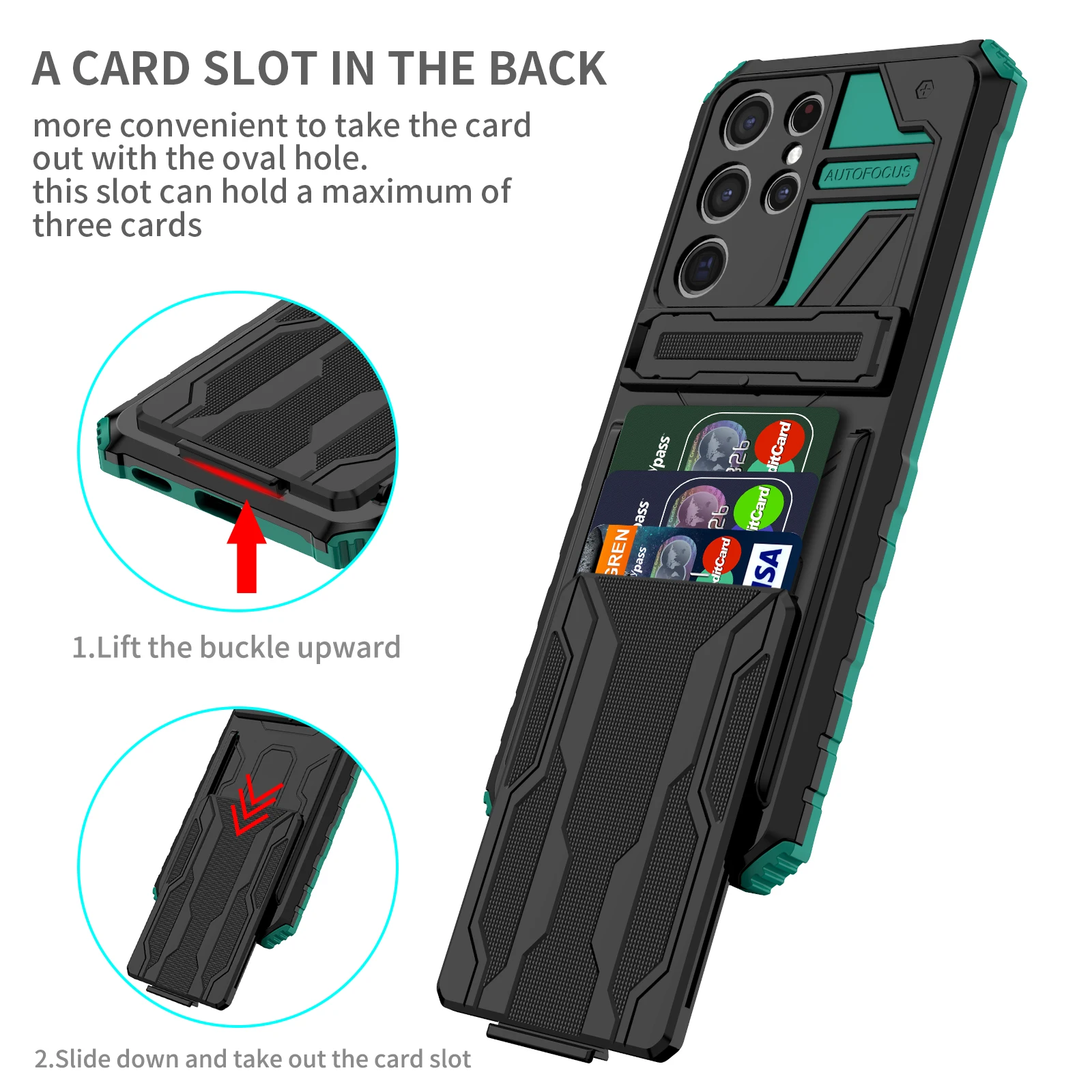 

Samsung S21 Ultra Wallet Card Flip Case For Samsung Galaxy S21 Ultra S22 S21 FE Note 20 Ultra A53 A52 A72 Hybrid Stand Cover