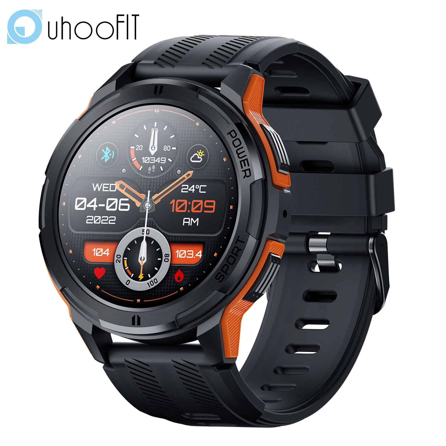 Умные часы AMOLED HD водонепроницаемые цвет в ассортименте