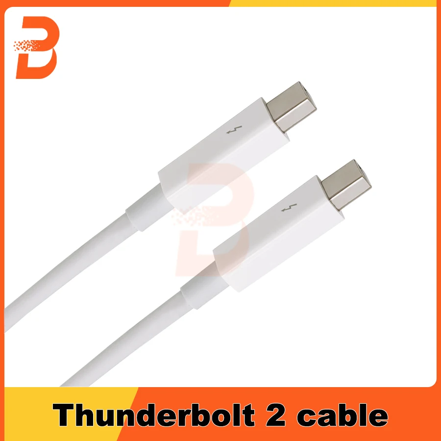 

Оригинальный высококачественный кабель для передачи данных Thunderbolt 2, кабель для передачи данных Thunderbolt 2 м, белый для Apple, мультимедийный мони...