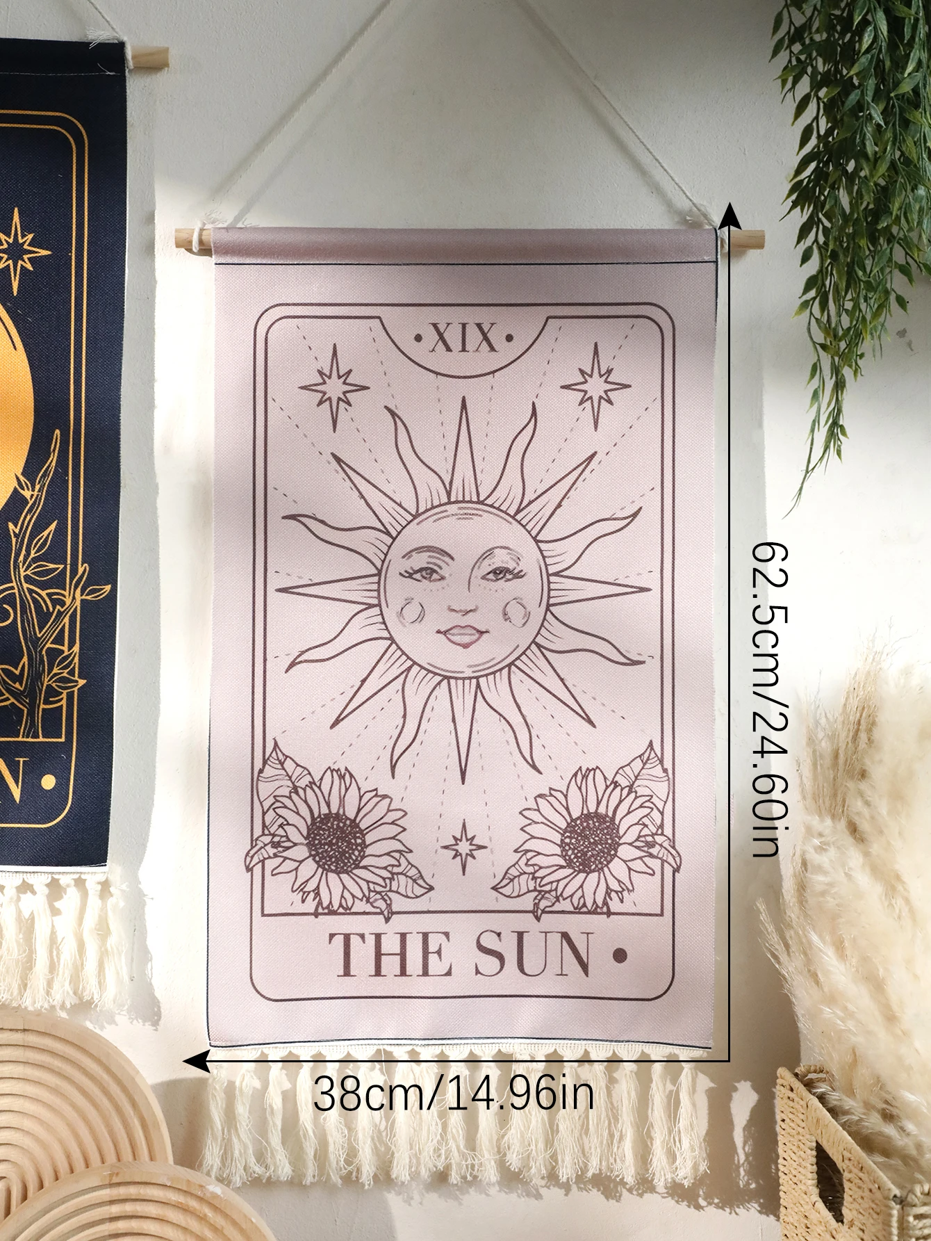 Современный стиль SIYE ROSE SUN PHOTO TAPESTRY для спальни гостиной Настенный декор