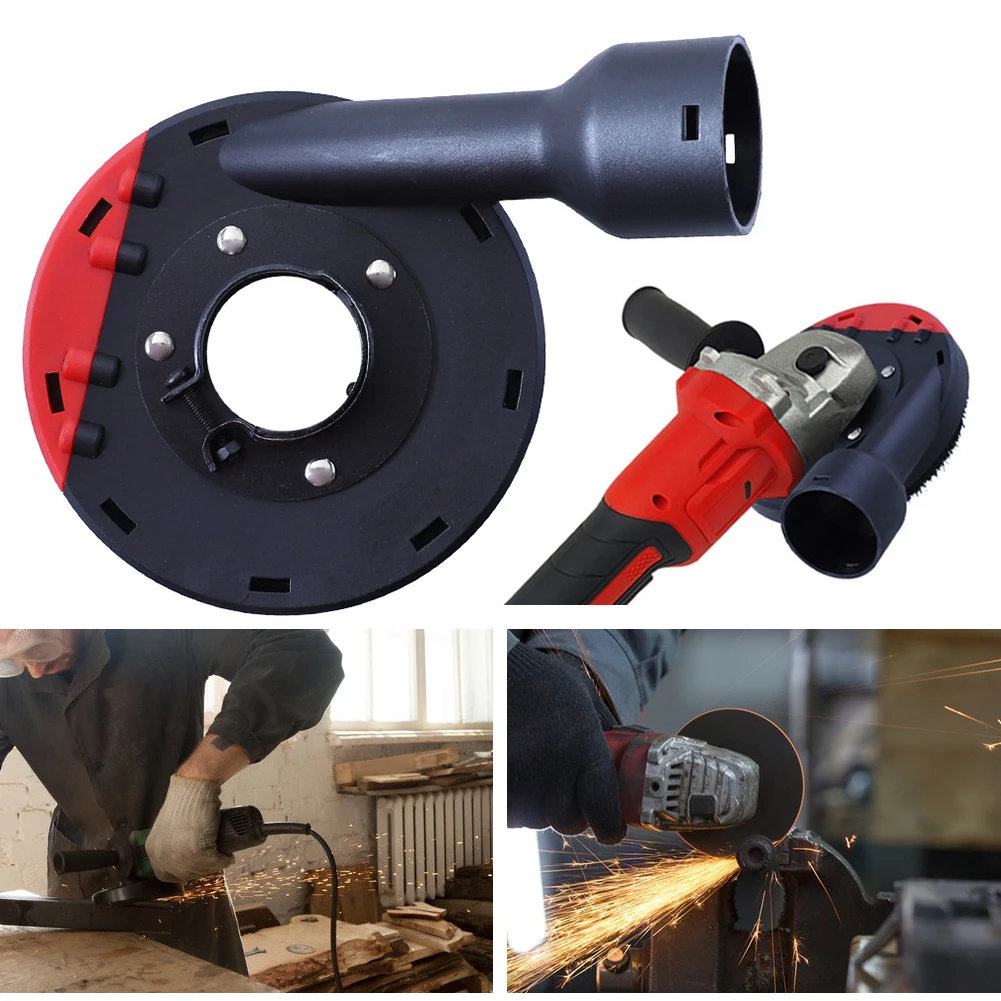 

Angle Grinder Dust Cover Universal 140mm Grinding Surface Cover for Concrete Stone Dust Collection