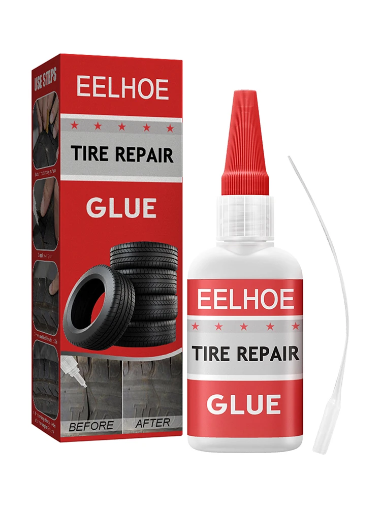 

Car Tire Repair Glue Adhesive Repair Tire Glue Universal Liquid Sealant Sealer Cement Seal Kit For Repairing Bike Bicycle Rubber