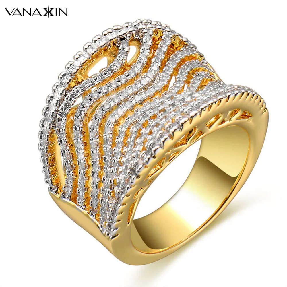 Модное женское кольцо с кубическим цирконием большие кольца очаровательные