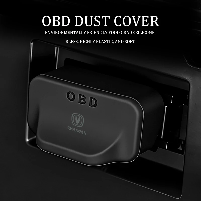 Фото Защитный чехол для диагностического интерфейса OBD автомобиля Changan, пыле- и водонепроницаемый, для моделей CS75, CS15, CS95, CS35 PLUS, CS55 №1