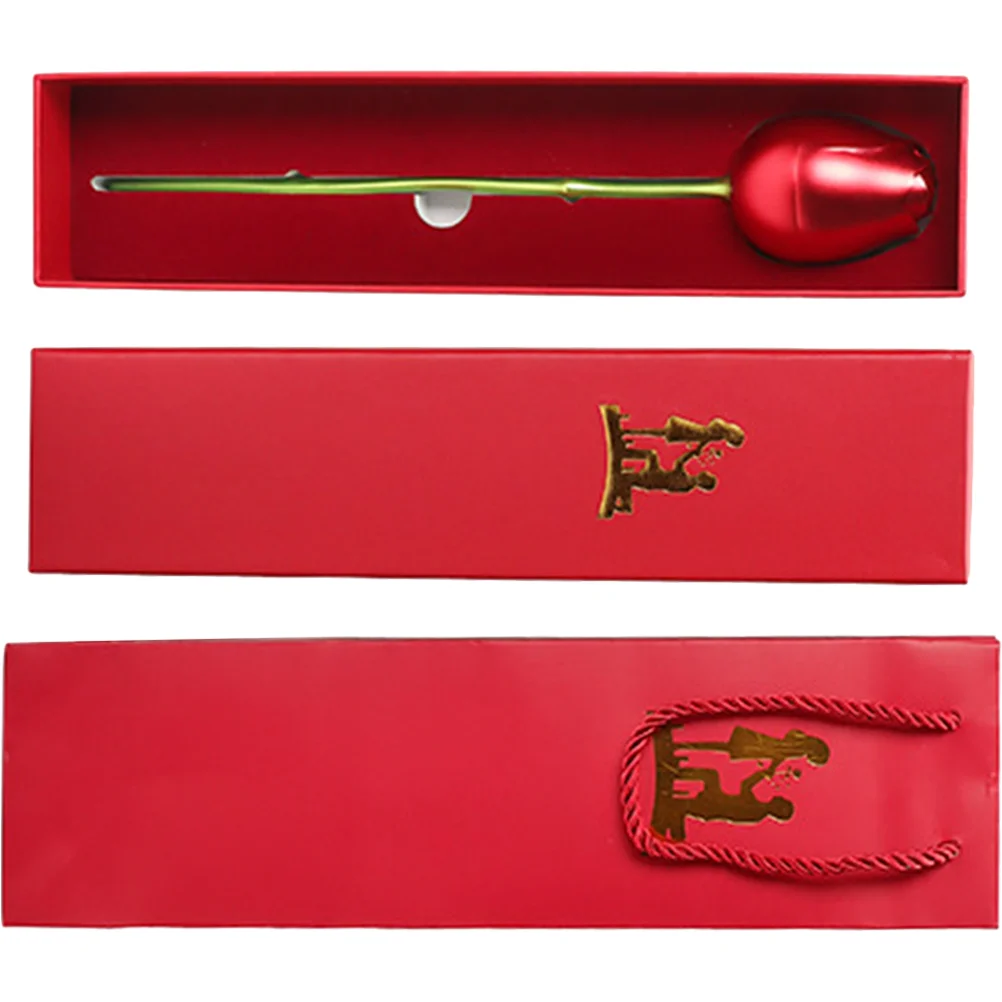 

Ring Box Jewelry Rose Gift Holder Wedding Engagement Case Day Boxes Proposal Valentine S Ceremony Flower Organizer Bride Display