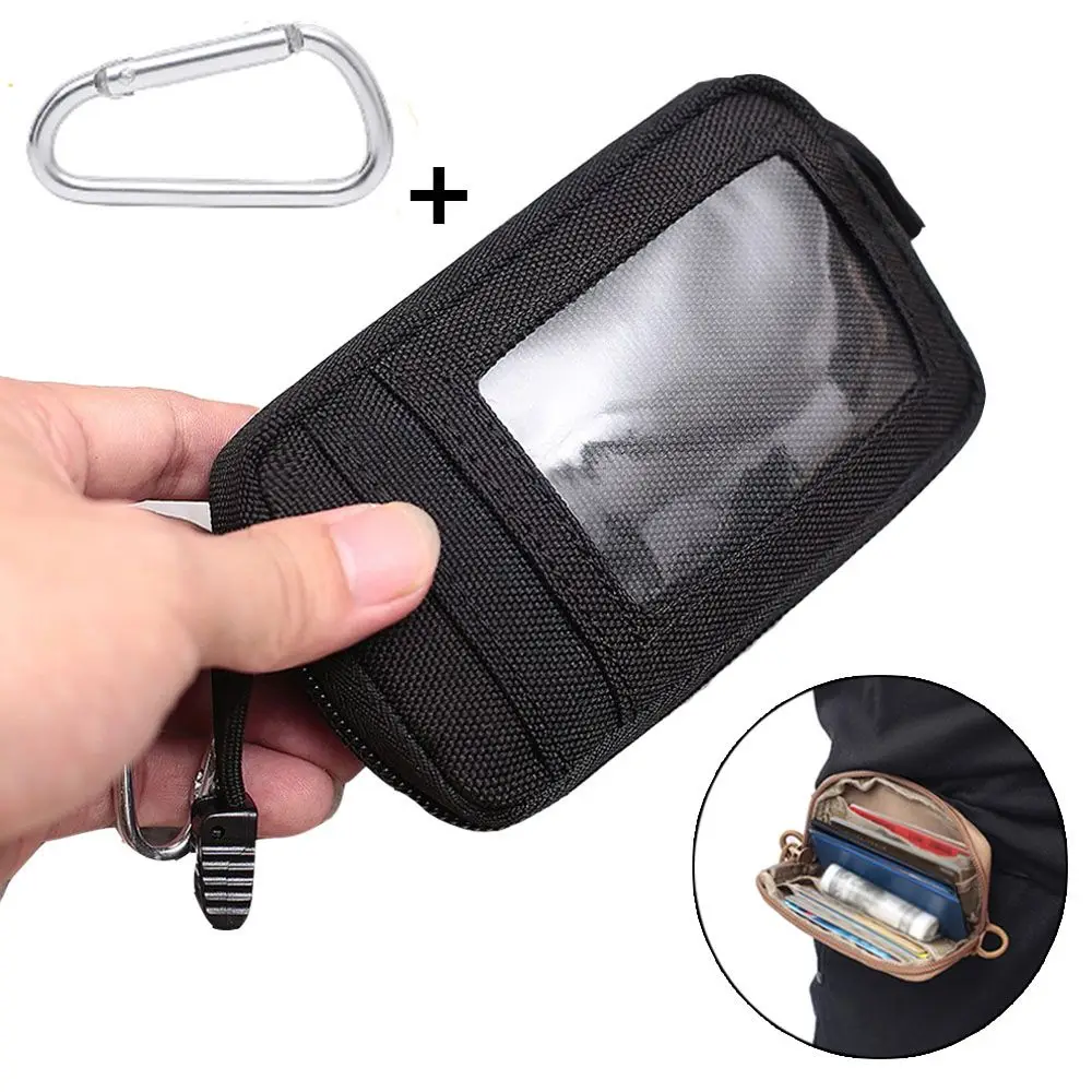 

Wallet Card Bag Waterproof Card Key Holder Money Pouch Pack Outdoor Military Multifunction Wallet Waist Bag