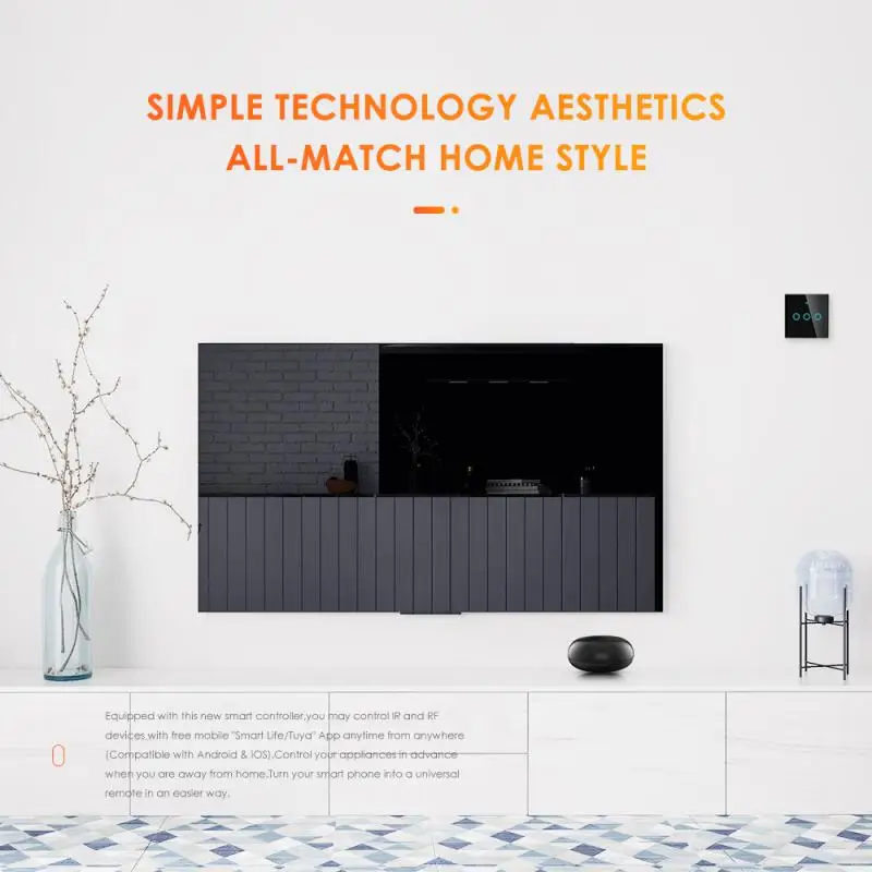 433 mhz tuya smart life infrared and rf Remote Controller hub wifi to ir-rf remotes APP control support Alexa echo voice